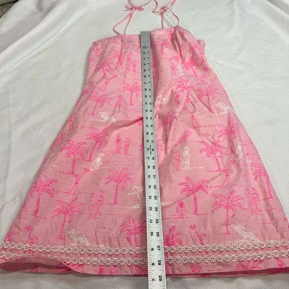 Lilly Pulitzer Pink Cabana Seashell Trim Dress - Picture 3 of 8